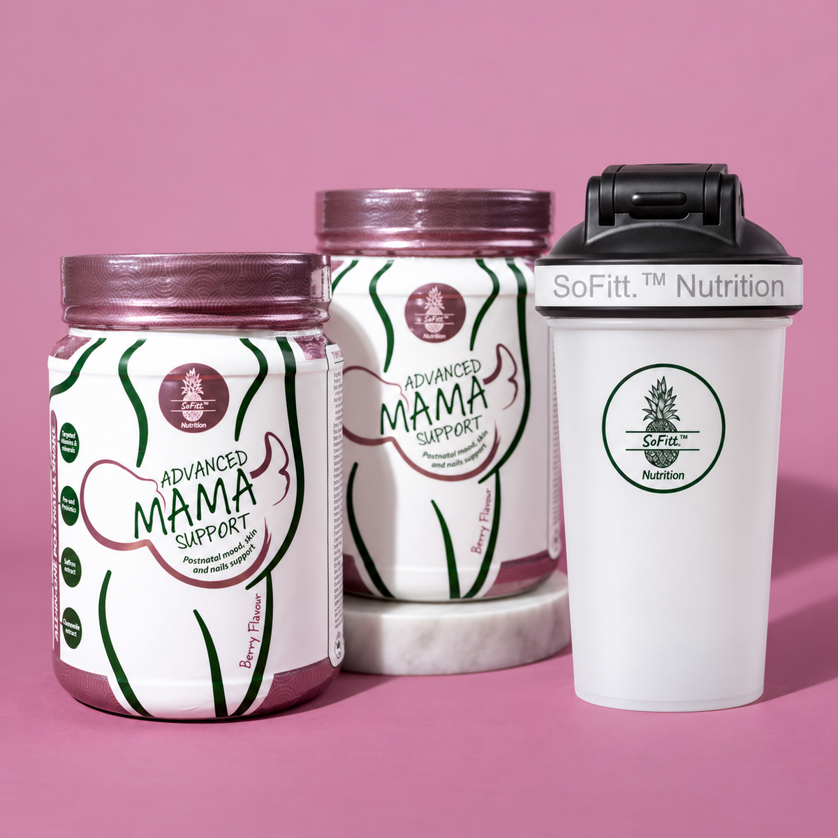 Advanced Mama Support Bundle & FREE SoFitt Shaker