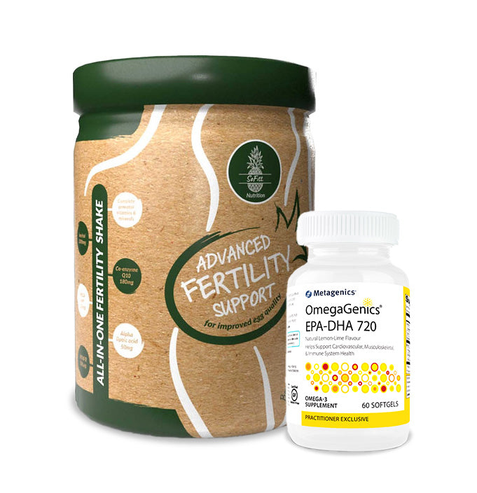 Combo deal - Advanced Fertility Support + OmegaGenics EPA-DHA 720