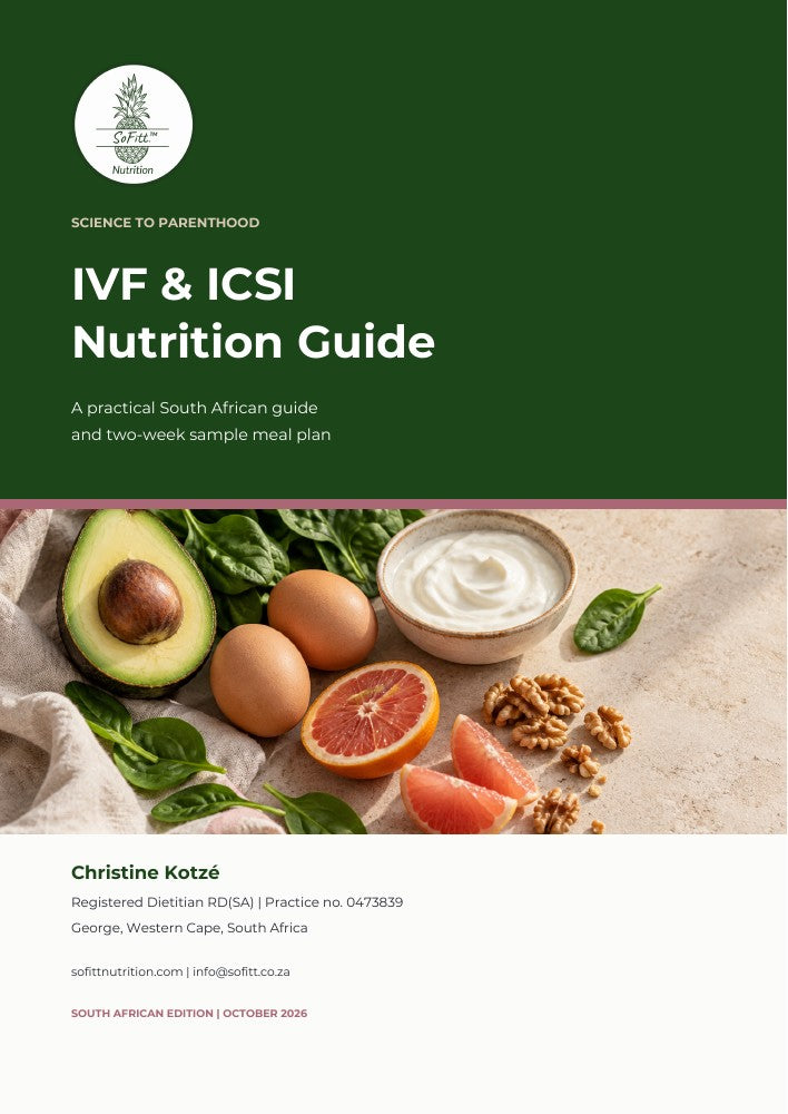SoFitt IVF & ICSI Nutrition Guide & Meal Plan