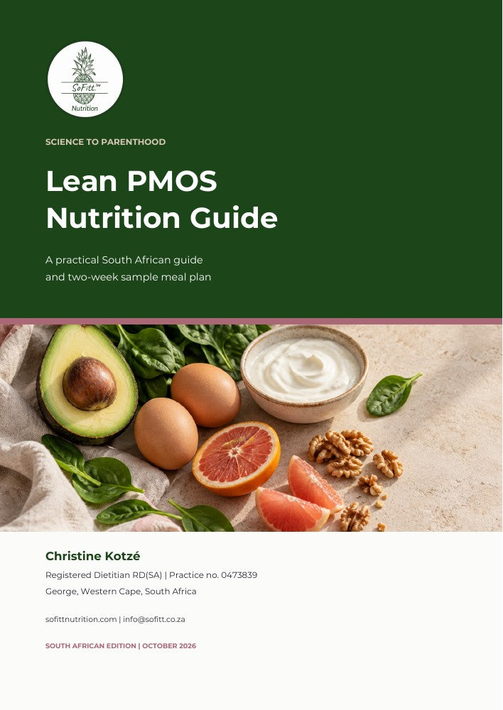 SoFitt Lean PMOS Nutrition Guide & Meal Plan