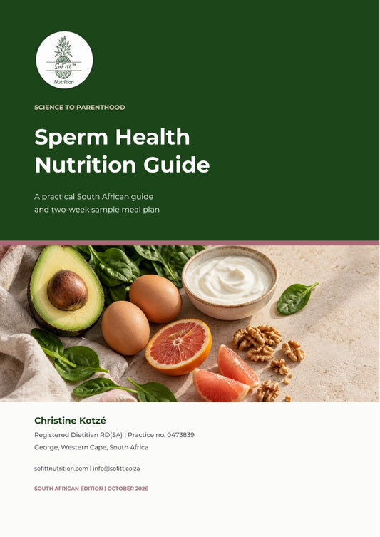 SoFitt Sperm Health Nutrition Guide & Meal Plan